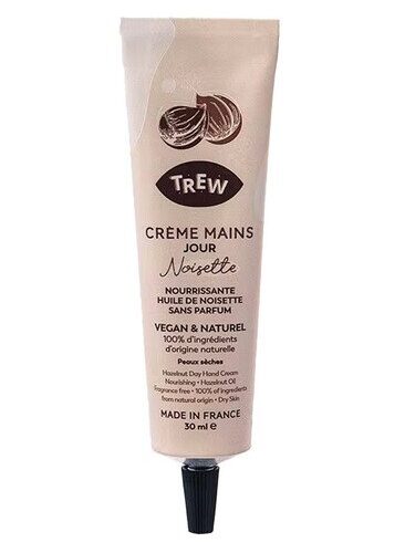 Crème mains naturelle à la noisette – Trew – 30 ml